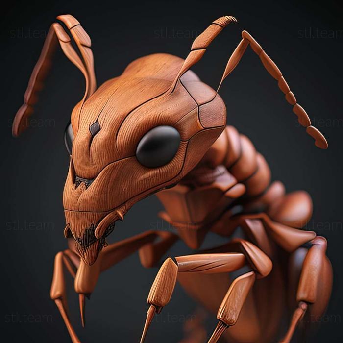 3D model Pristomyrmex africanus (STL)